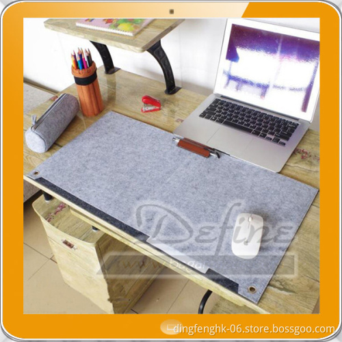 Popular Oversized Felt Desktop Mat Felt Computer Mouse Pad
